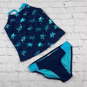 Wonder nation Girl's 2 piece Bathing Suit.